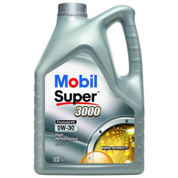 MOBIL SUPER 3000 F-VC 0W-30 5 L 153695 variklio alyva, tepalas varikliui Nr1